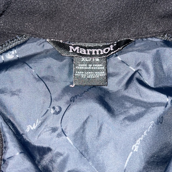 MARMOT zip quilt and fleece jacket - Picture 3 of 9